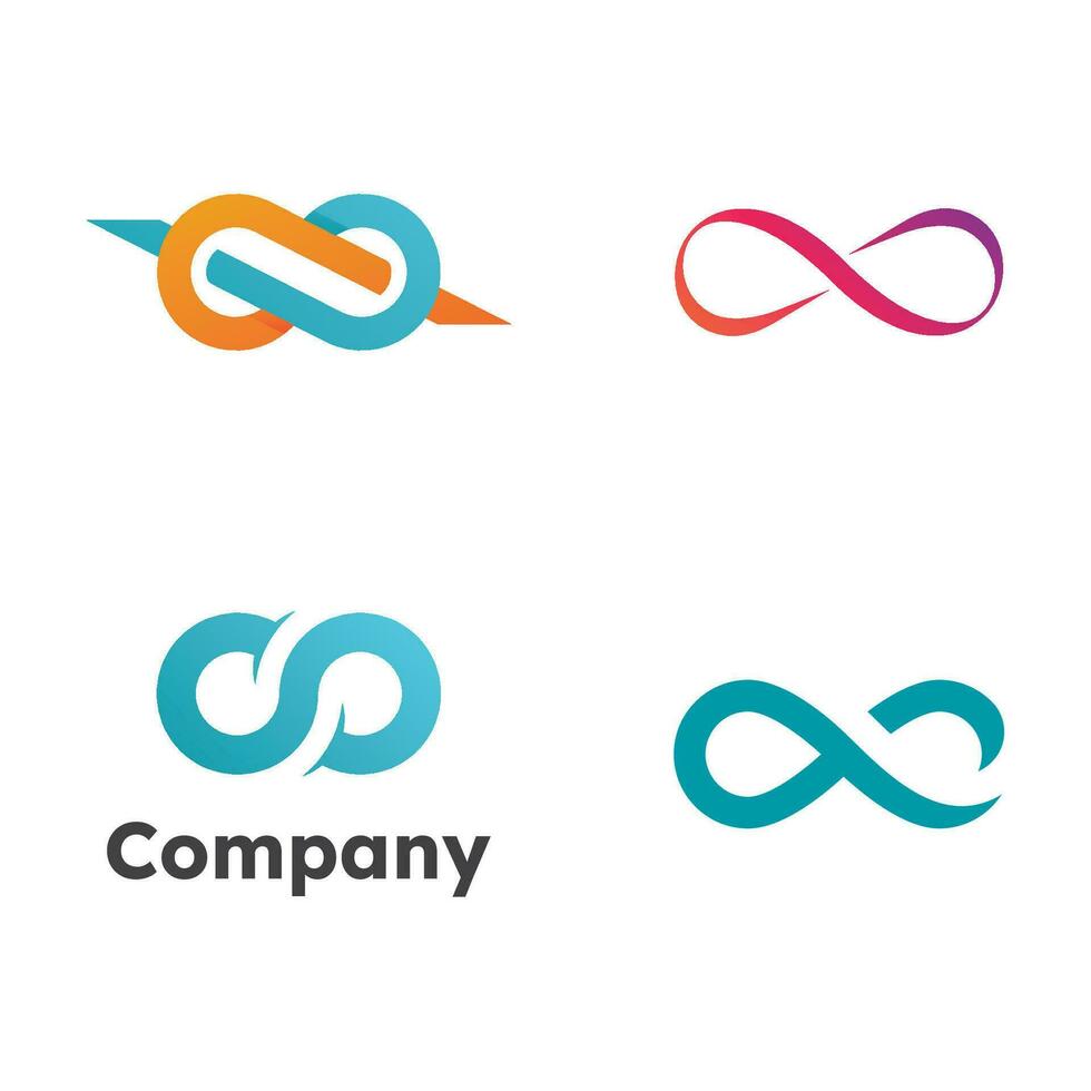 Infinity Logo vector template design