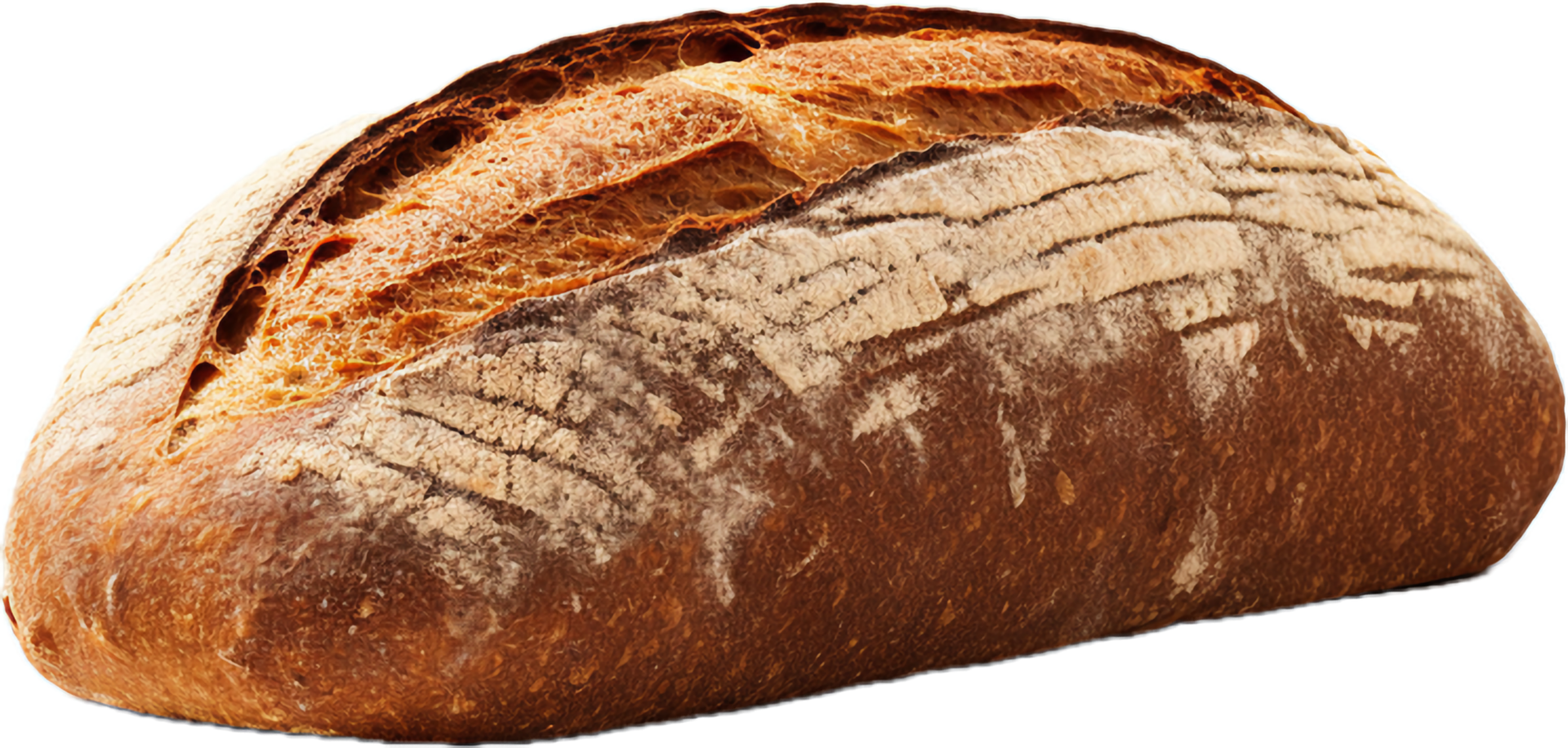 ai generato totale grano pane png