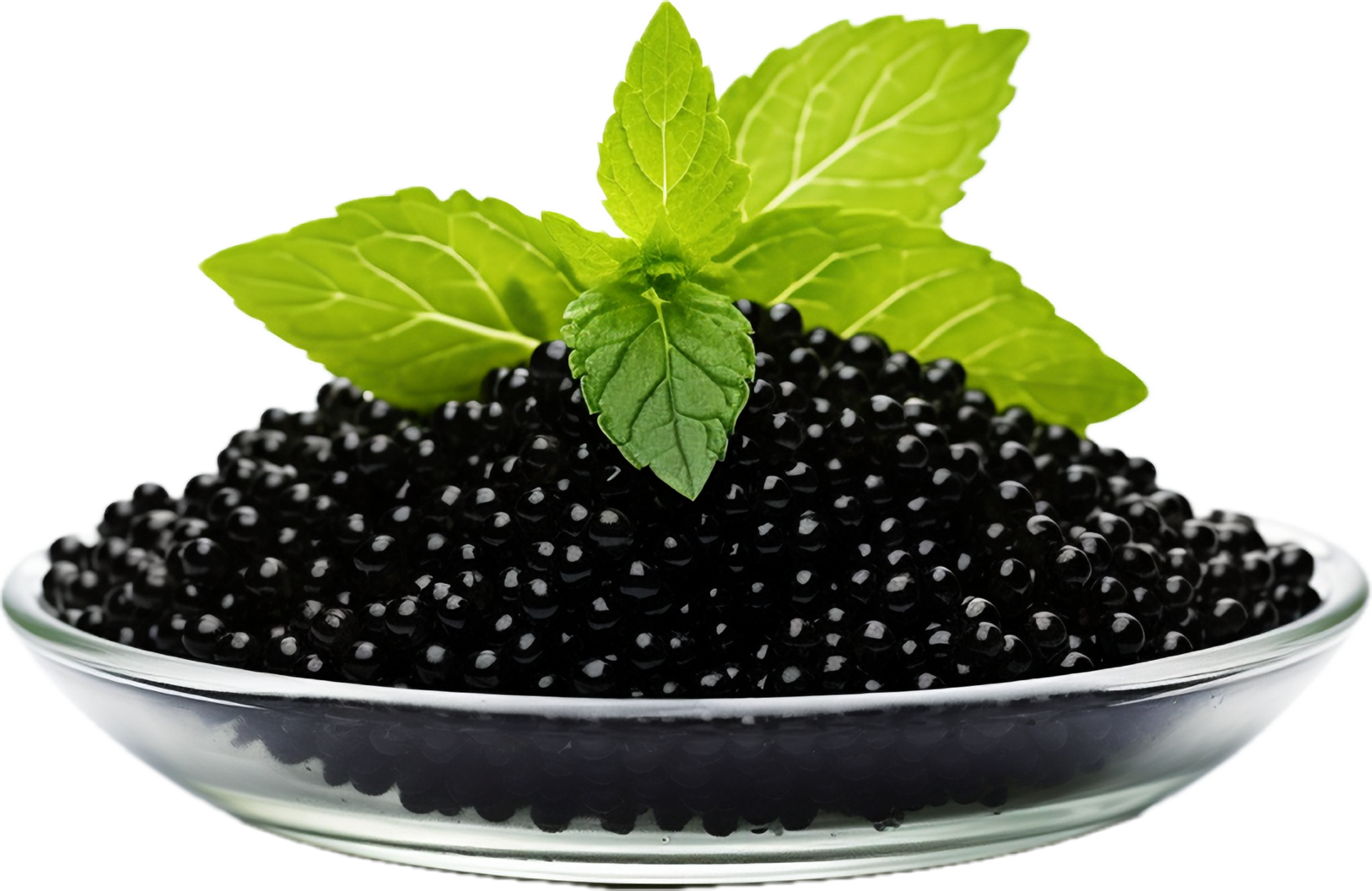 AI generated black caviar png 35063298 PNG