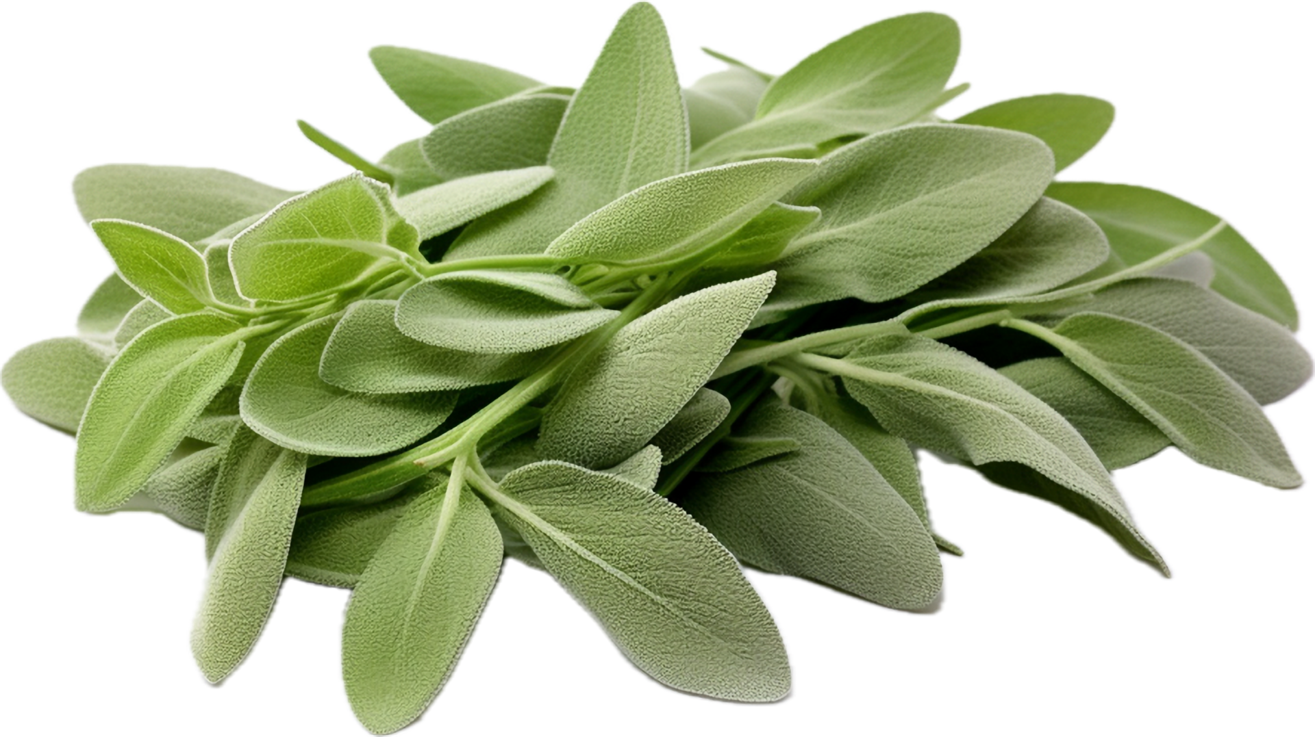 AI generated sage leaves png 35063309 PNG
