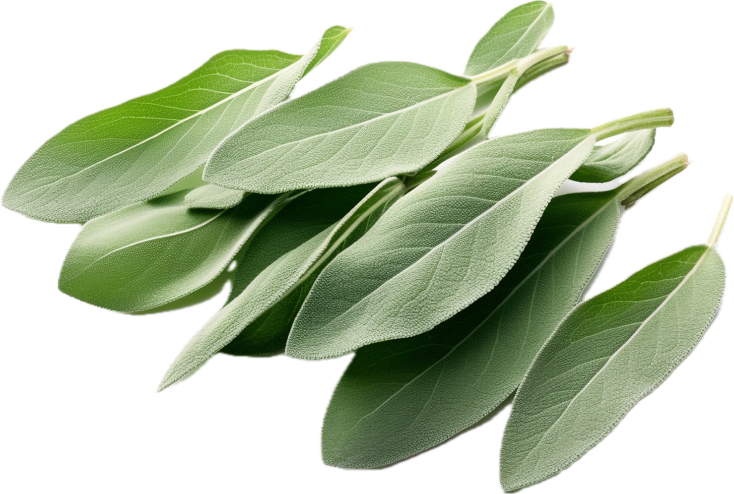 AI generated sage leaves png 35063316 PNG