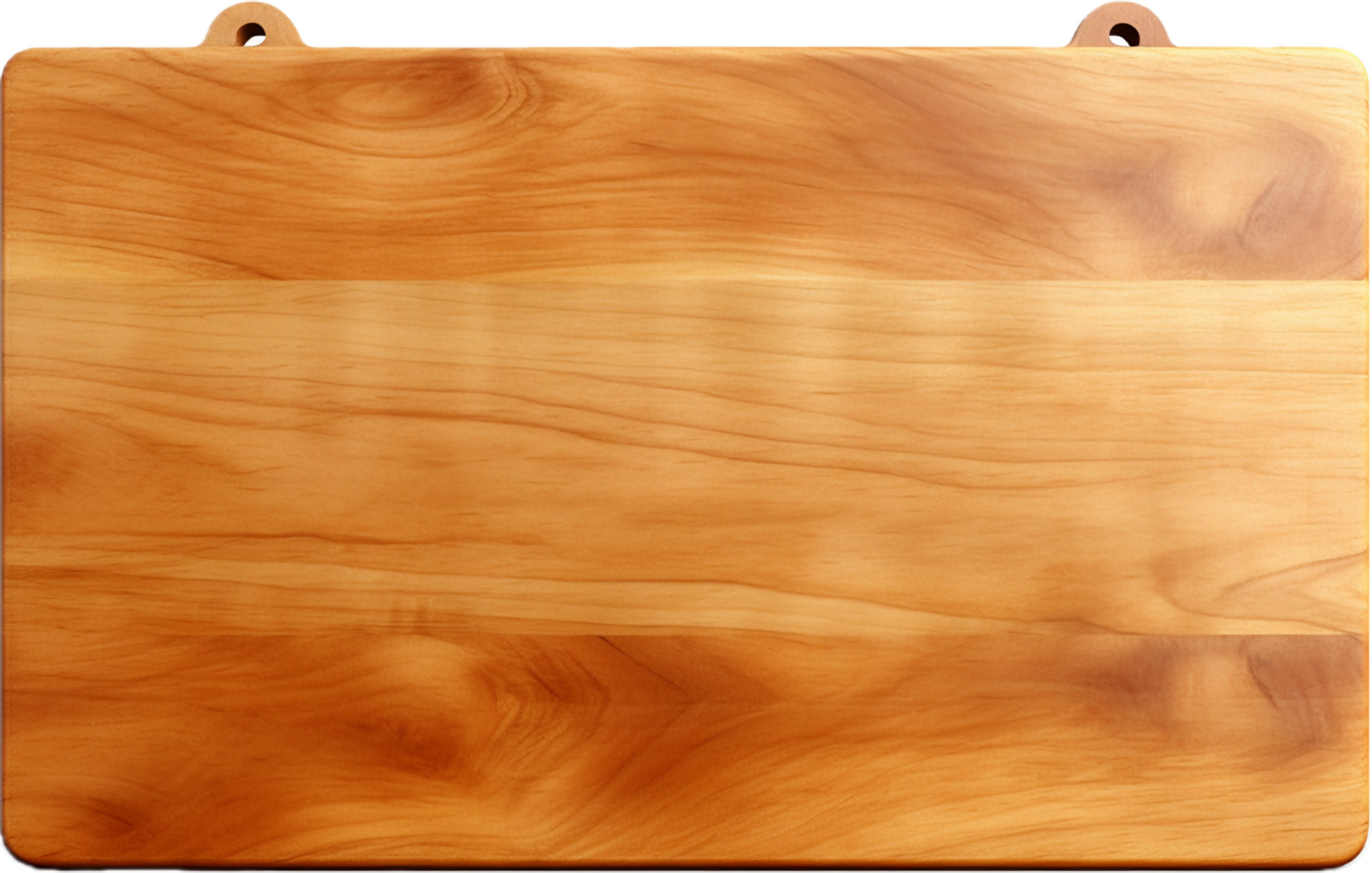 AI generated wooden cutting board png