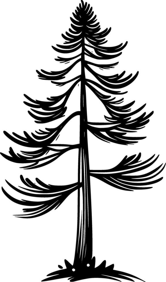 Arte árbol dibujos animados vector