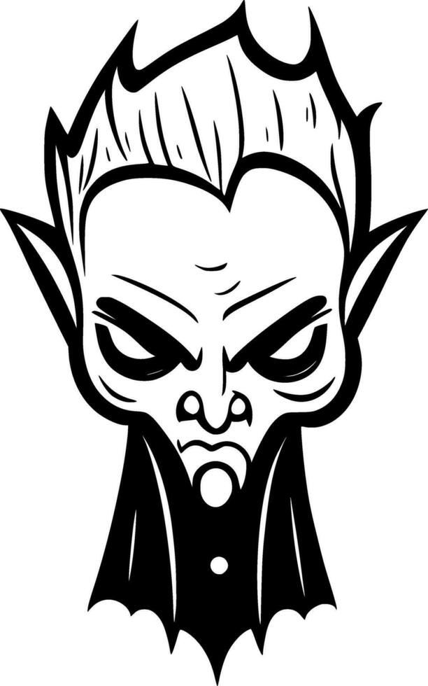 AI generated vampire cartoon comic vector
