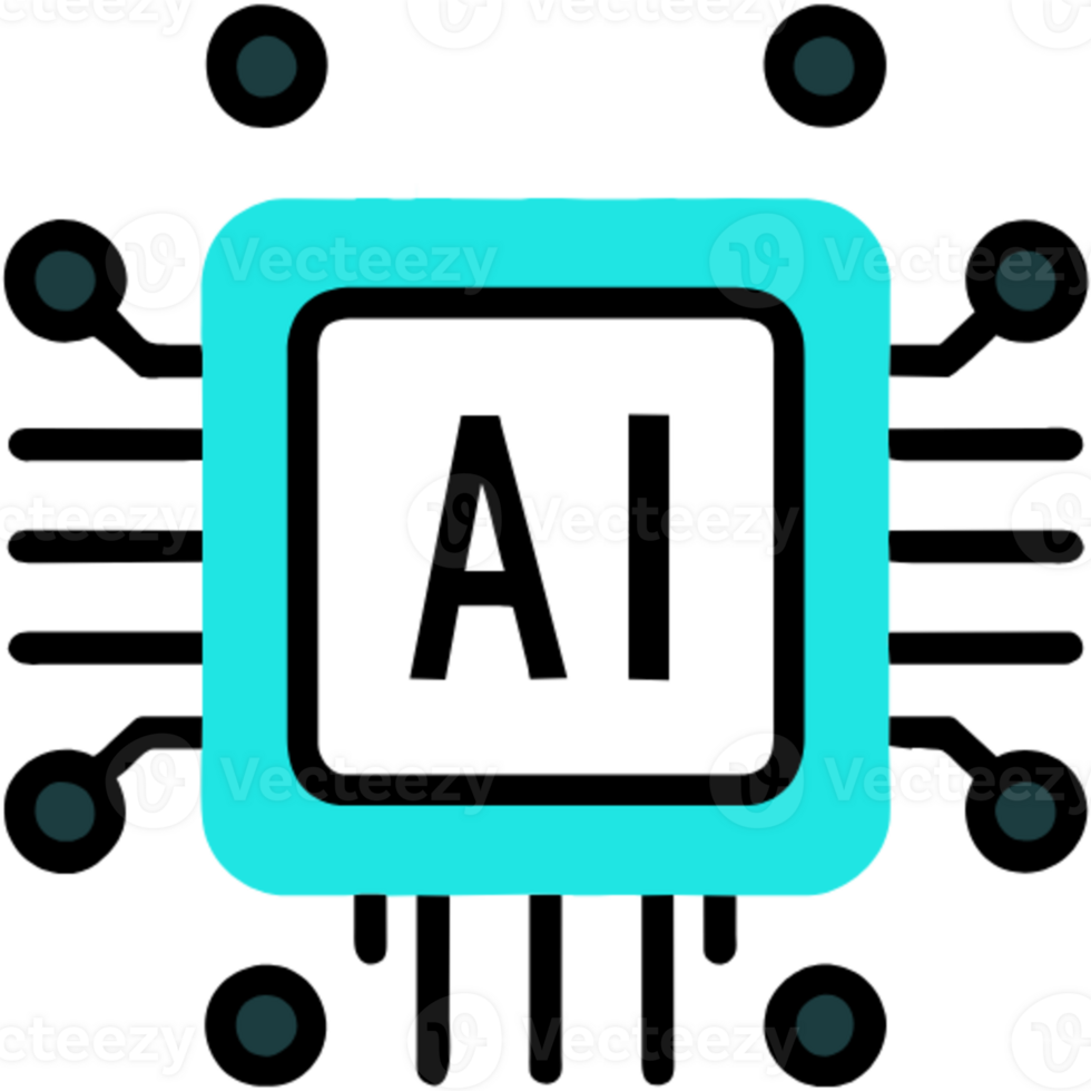 AI generated AI Chip Technology png
