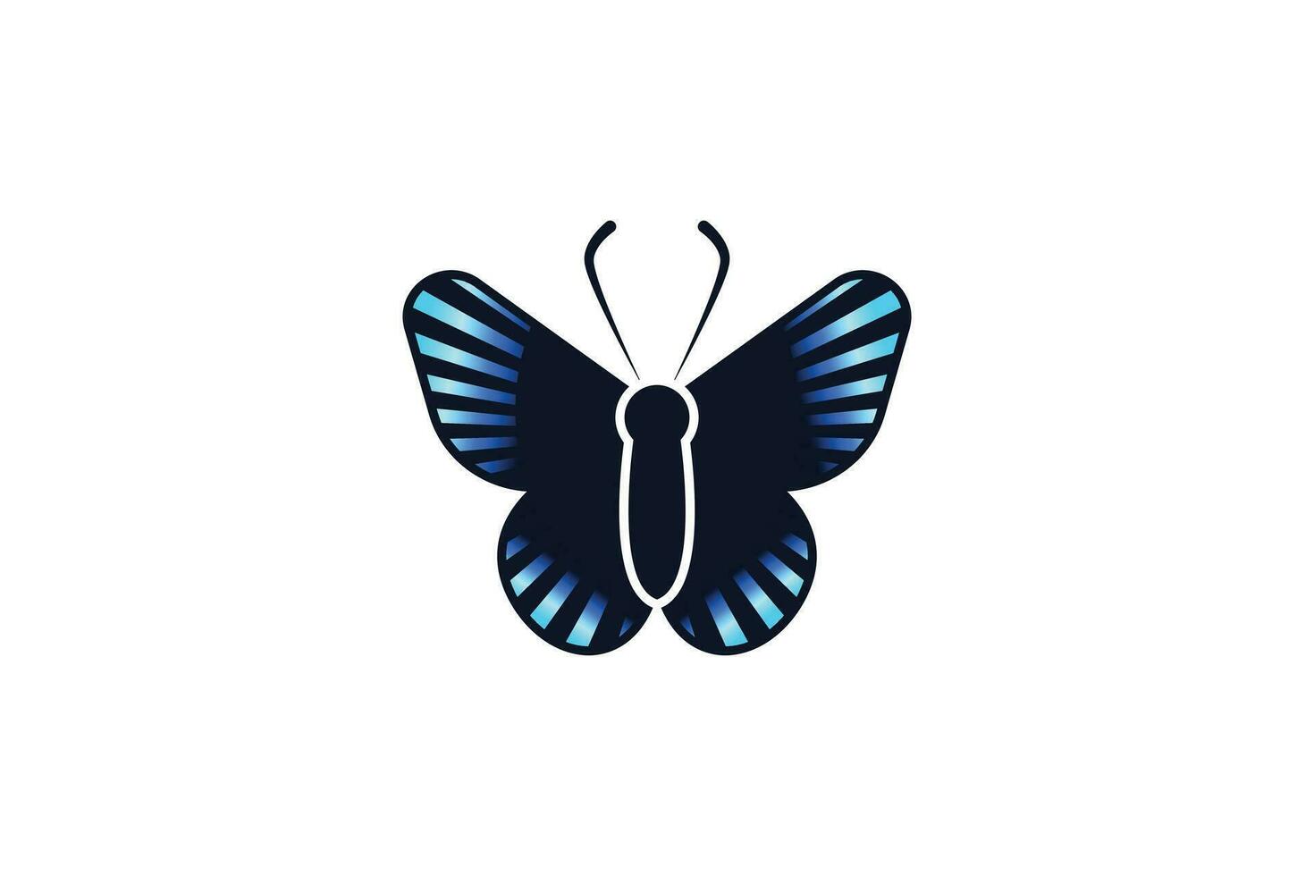 Butterfly Logo Design Template vector