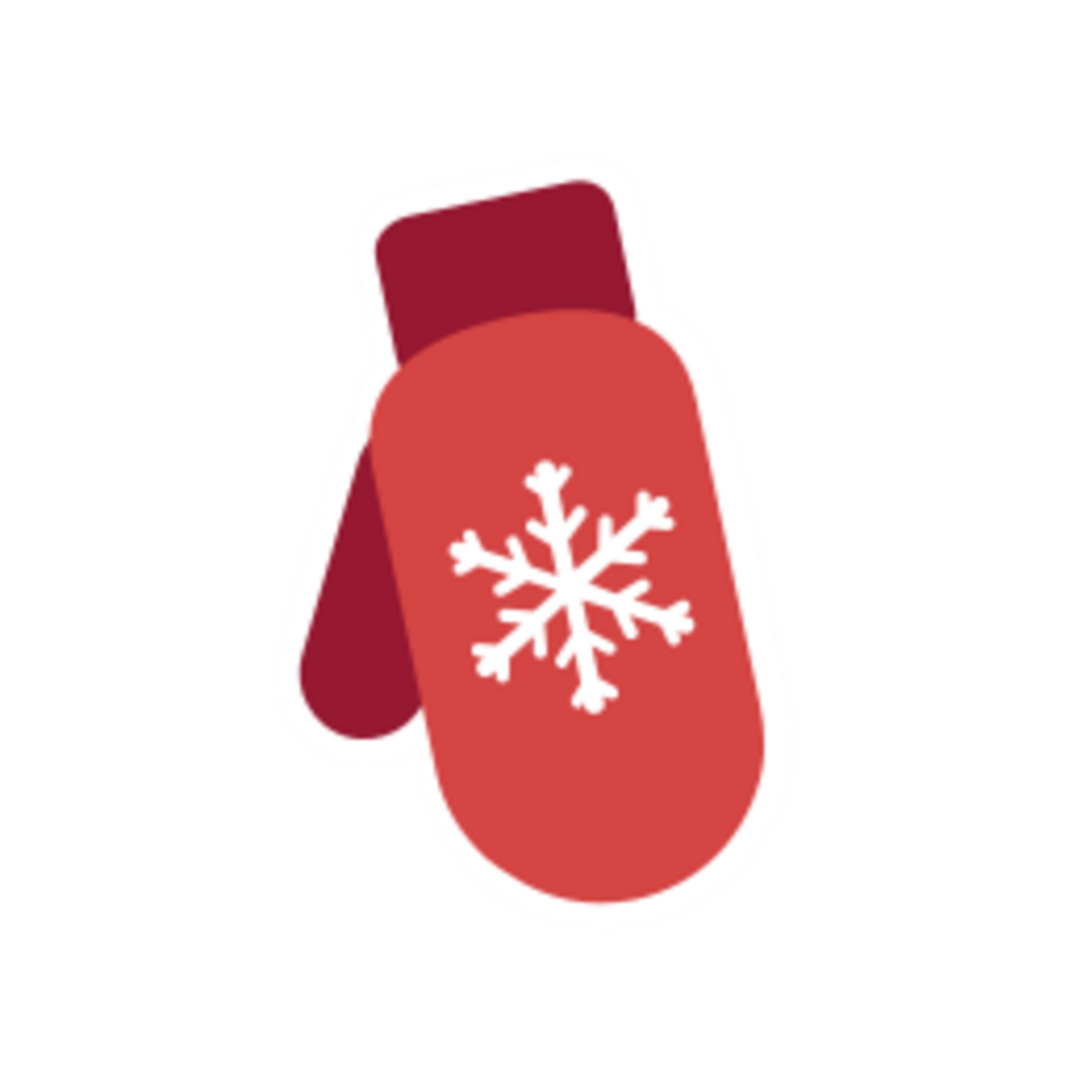 Glove illustration design png