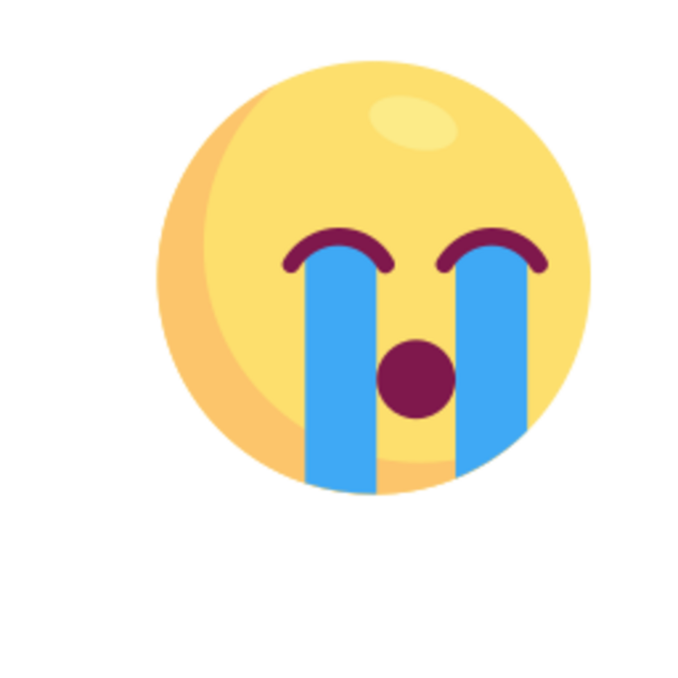 Cry illustration design png