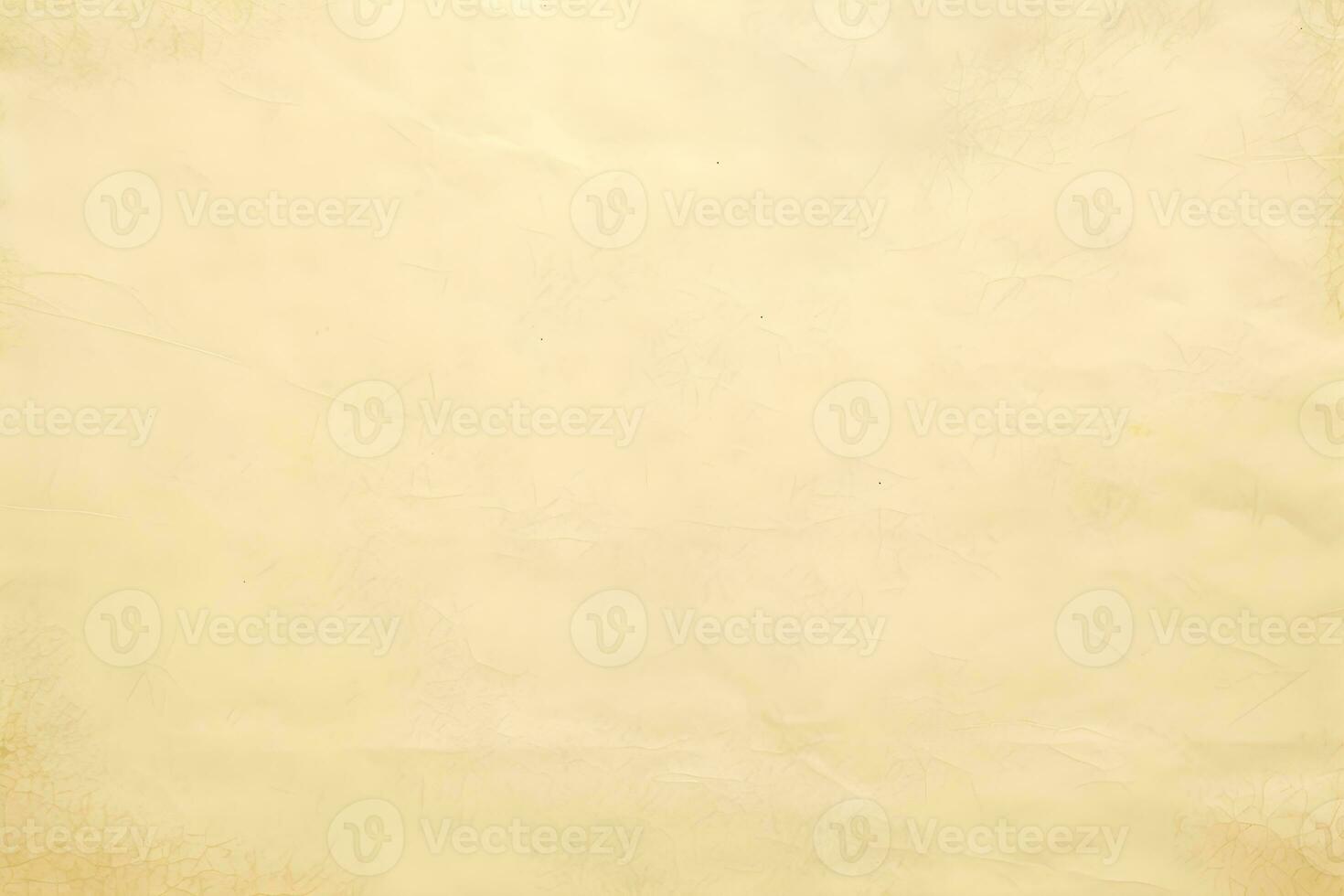 AI generated pale old yellow paper texture background photo