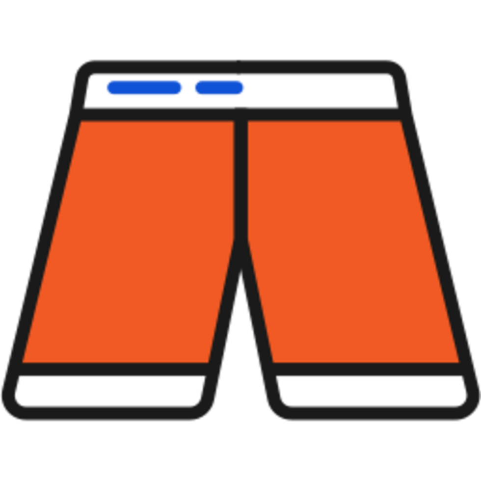 Shorts illustration design png