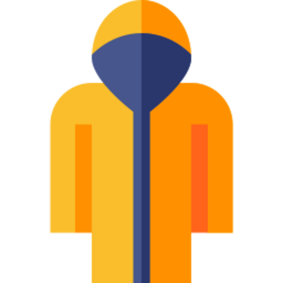 Raincoat illustration design png