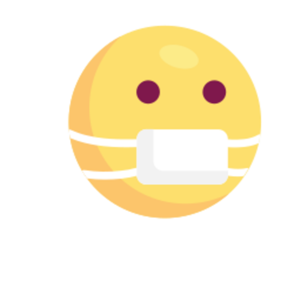 Mask illustration design png