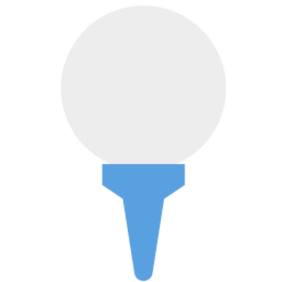 Golf ball illustration design png