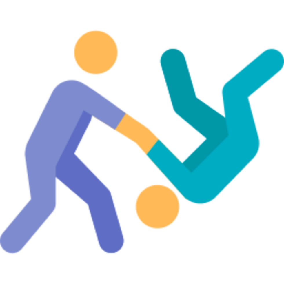 Judo illustration design png