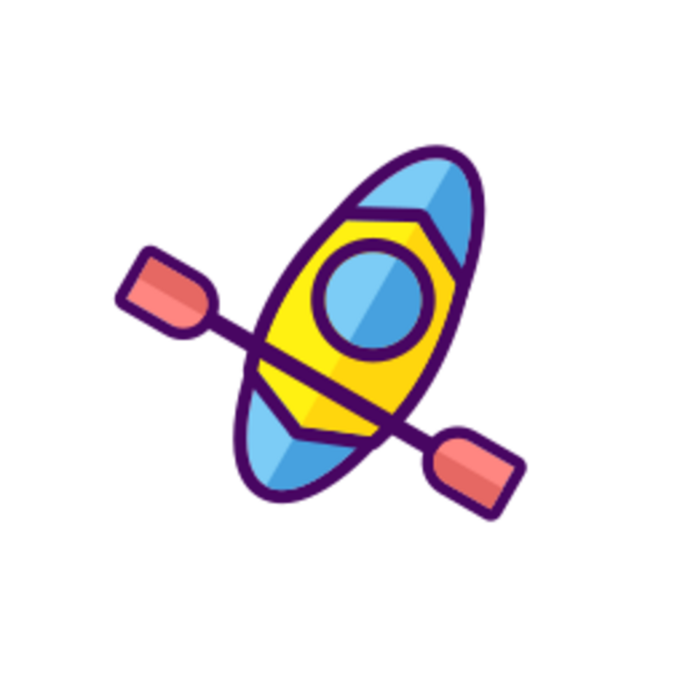 Rowing illustration design png