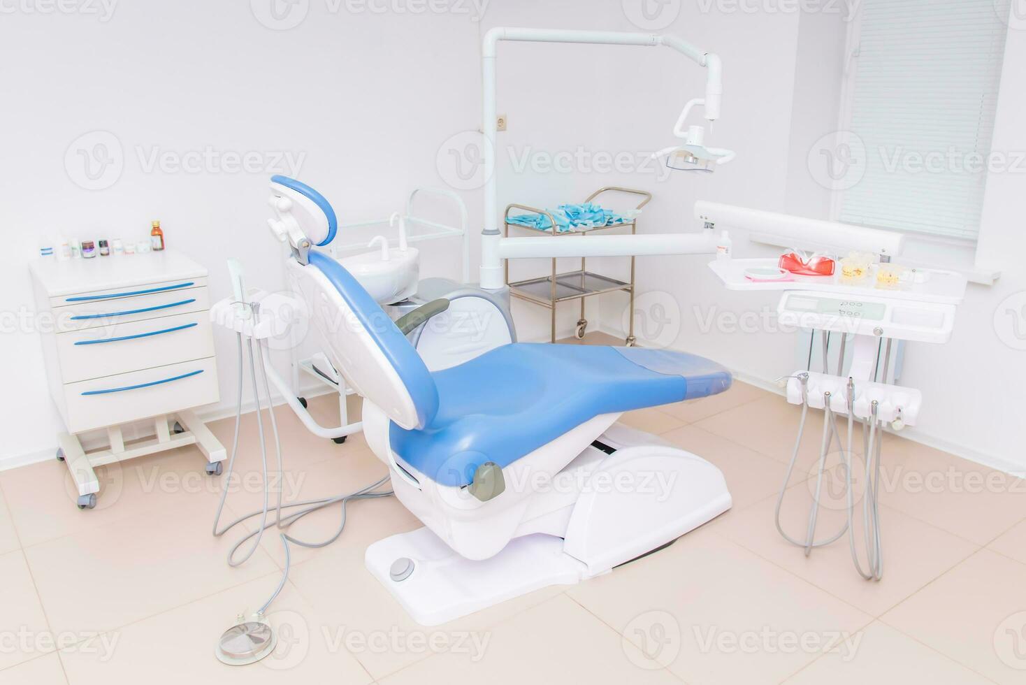 The traditional surgery room at the orthodontist clinic photo