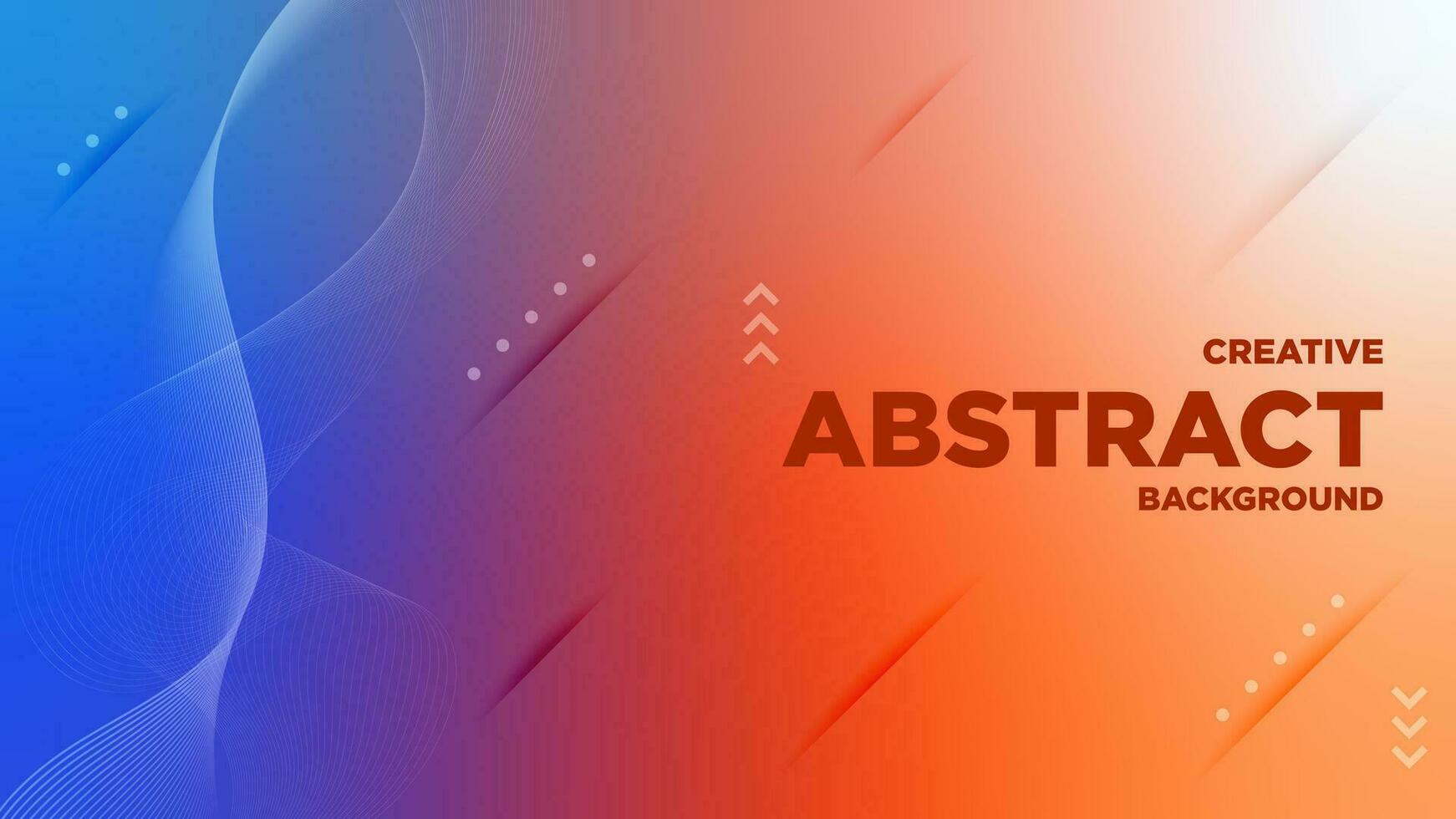 Vector Abstract Full Colour Gradient Background