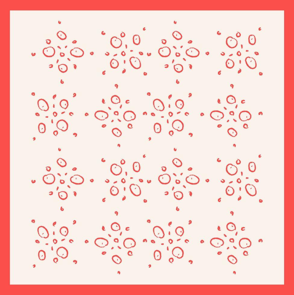 The ornament for bedroom wall pattern vector or color illustration