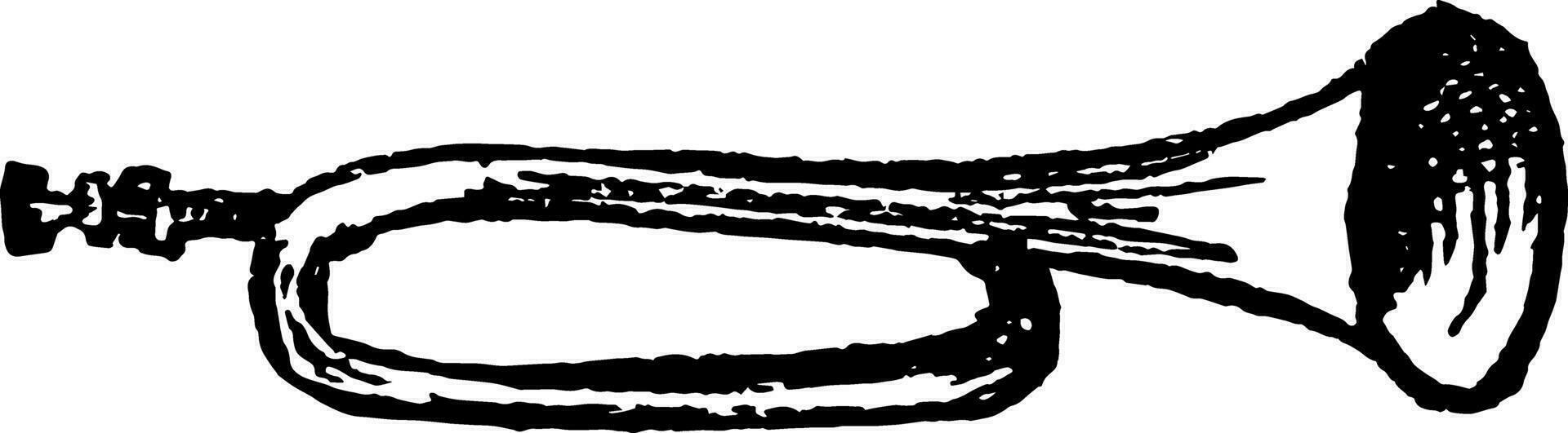 Bugle, vintage illustration. 35071162 Vector Art at Vecteezy