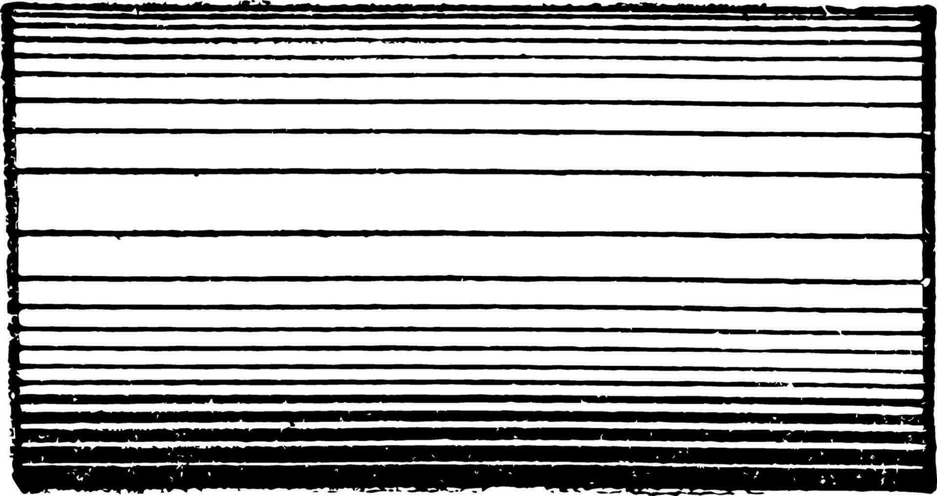 Horizontal Cylinder vintage illustration. vector