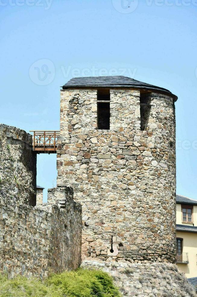 un Roca castillo torre foto