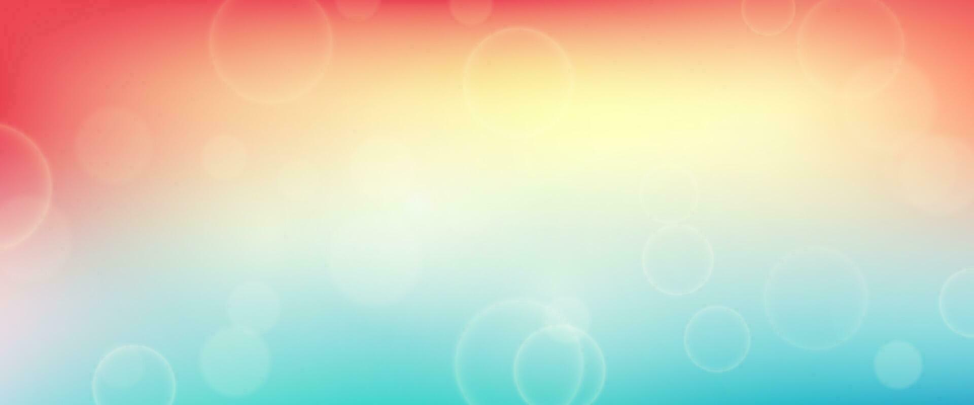 Abstract background with blur bokeh light effect vector