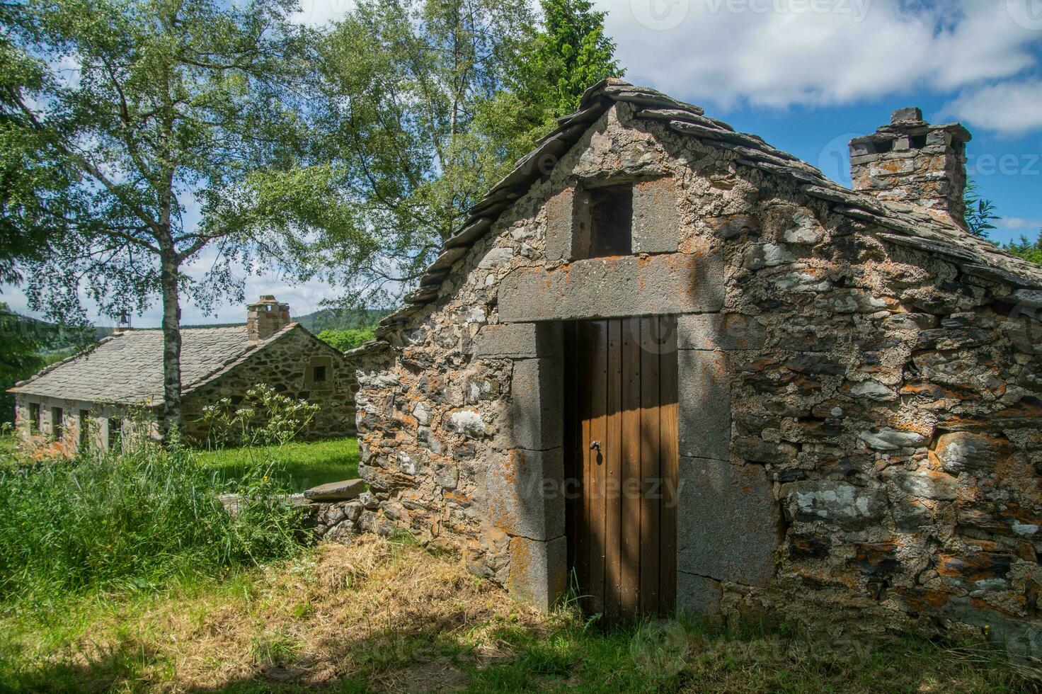 saint julien chapteuil,haute loire,france photo