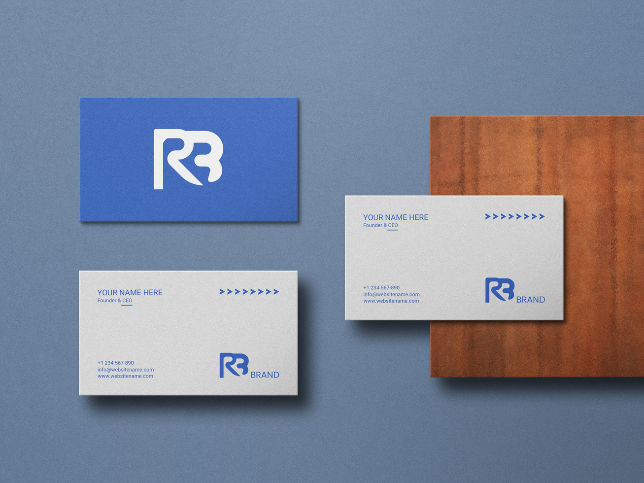 Minimalist Business Card Mockup psd