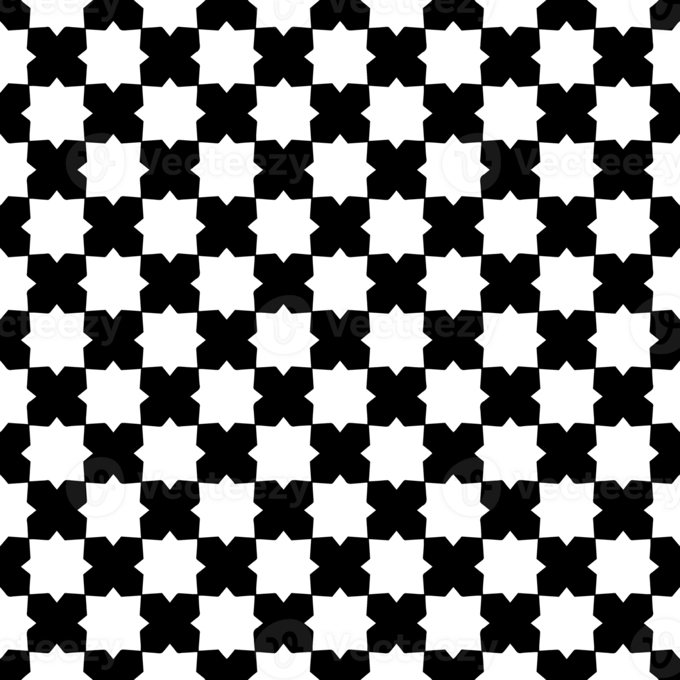 Black seamless abstract pattern. Overlay for background and backdrop. Ornamental design. PNG graphic illustration with transparent background.
