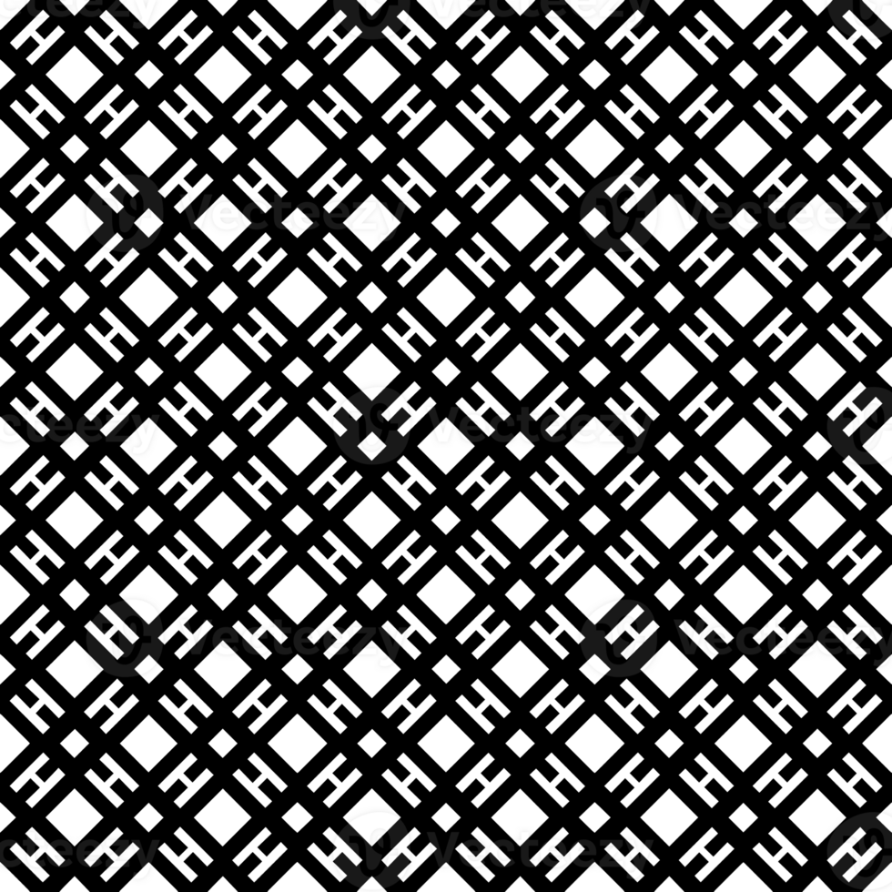 Black seamless abstract pattern. Overlay for background and backdrop. Ornamental design. PNG graphic illustration with transparent background.