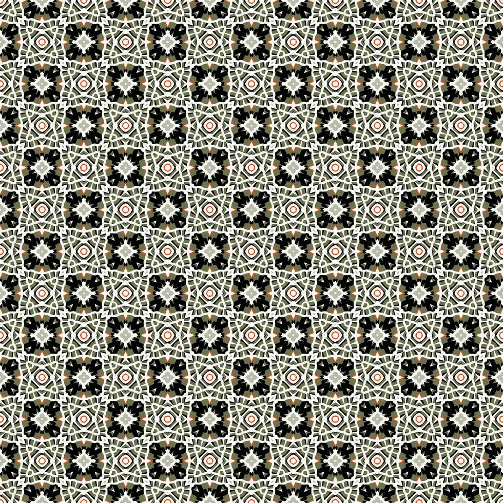 Multi color seamless abstract pattern. Background and backdrop. Multi Colored. Colorful ornamental design. Colored mosaic ornaments. Vector graphic illustration.