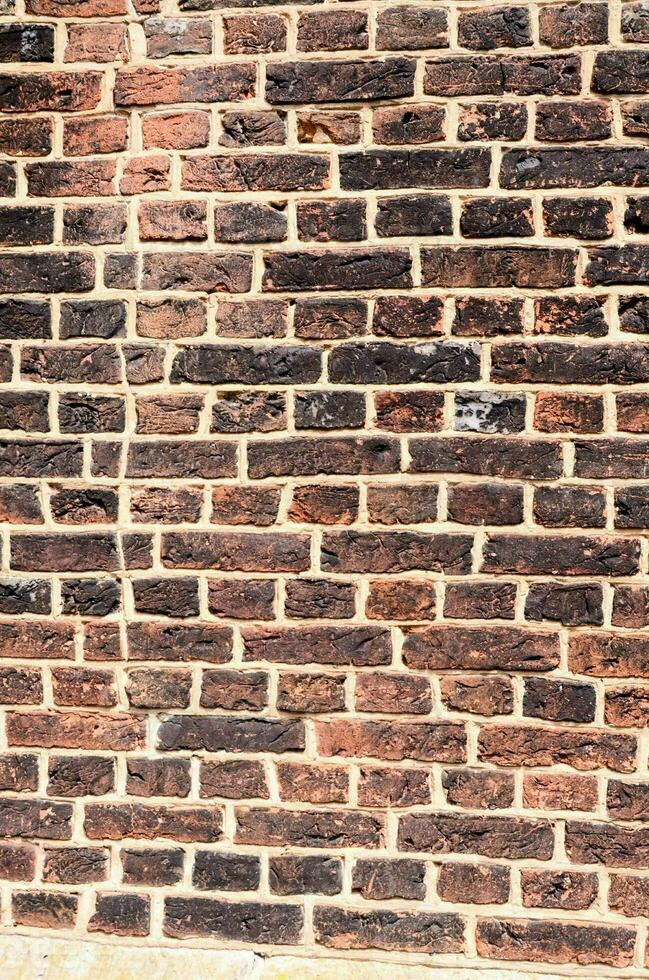 a brick wall pattern photo