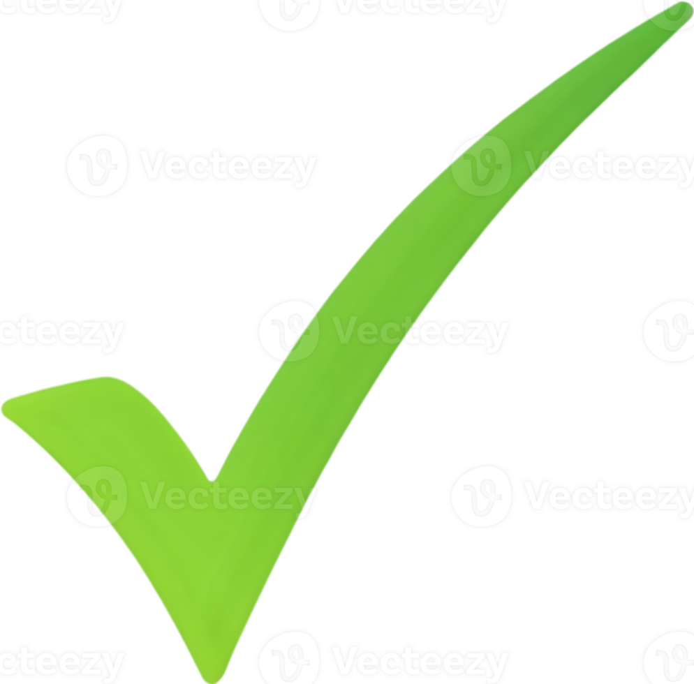 AI generated checkmark green checkmark png