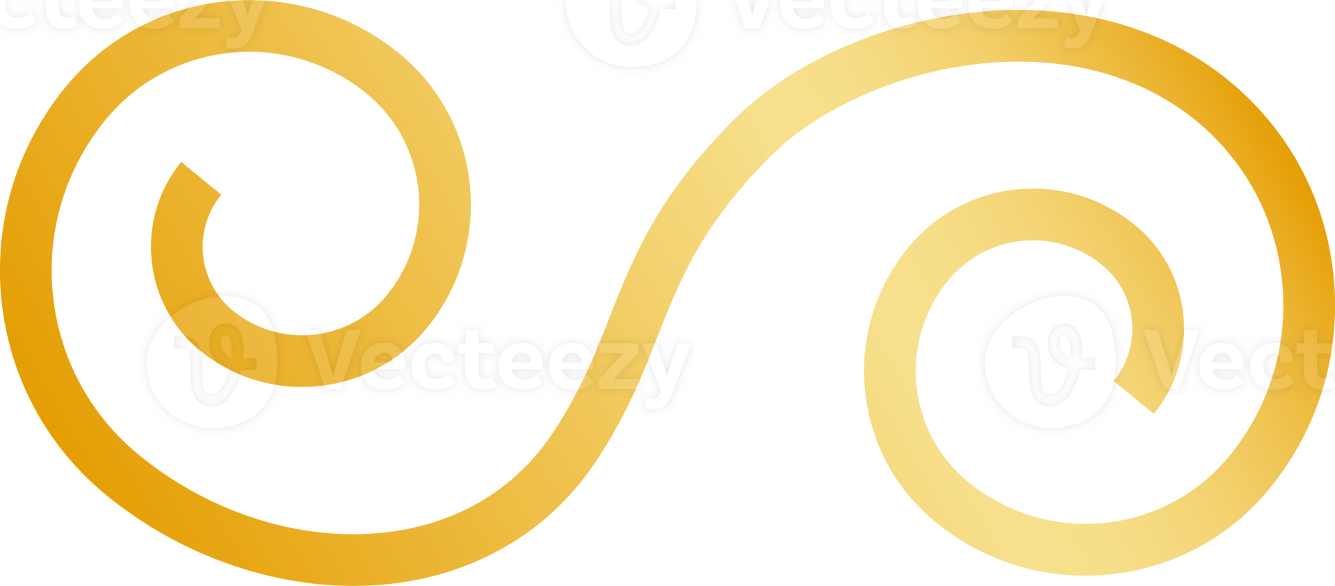golden roll curve pattern for decoration festival celebrity graphic design png