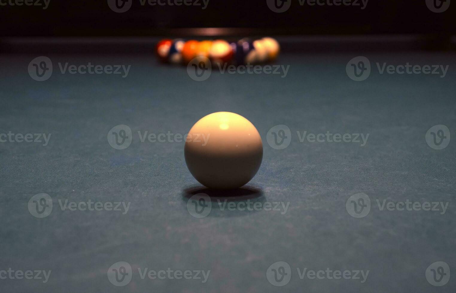 Billiard or pool game background photo