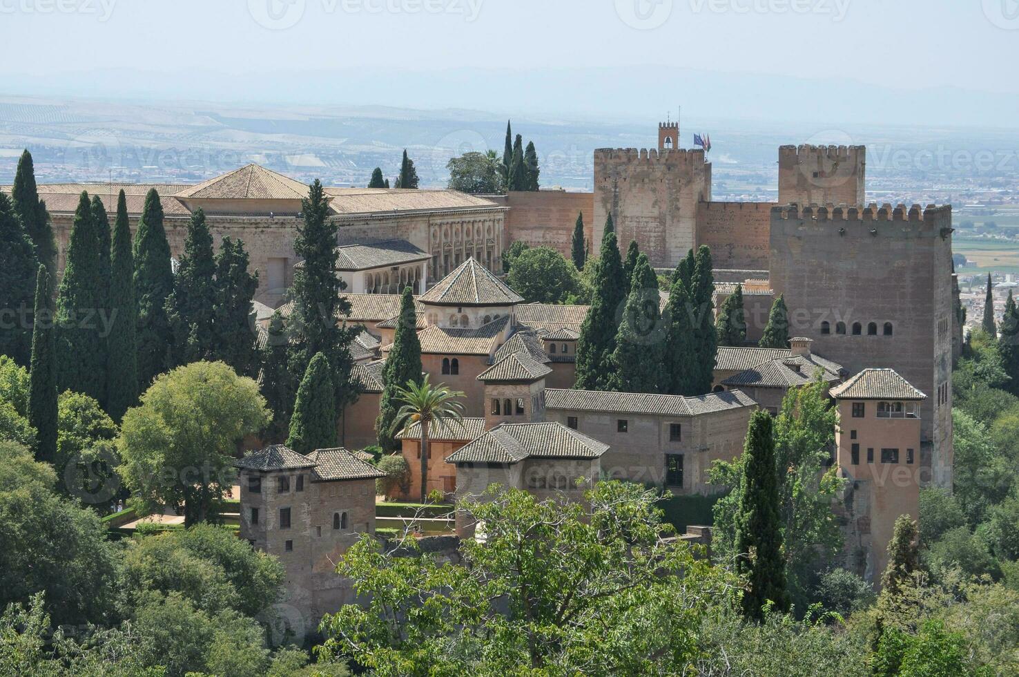 Alhambra palace in Granada photo