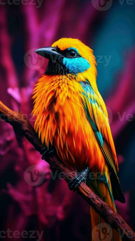AI generated Bird from Brazil Forests photo