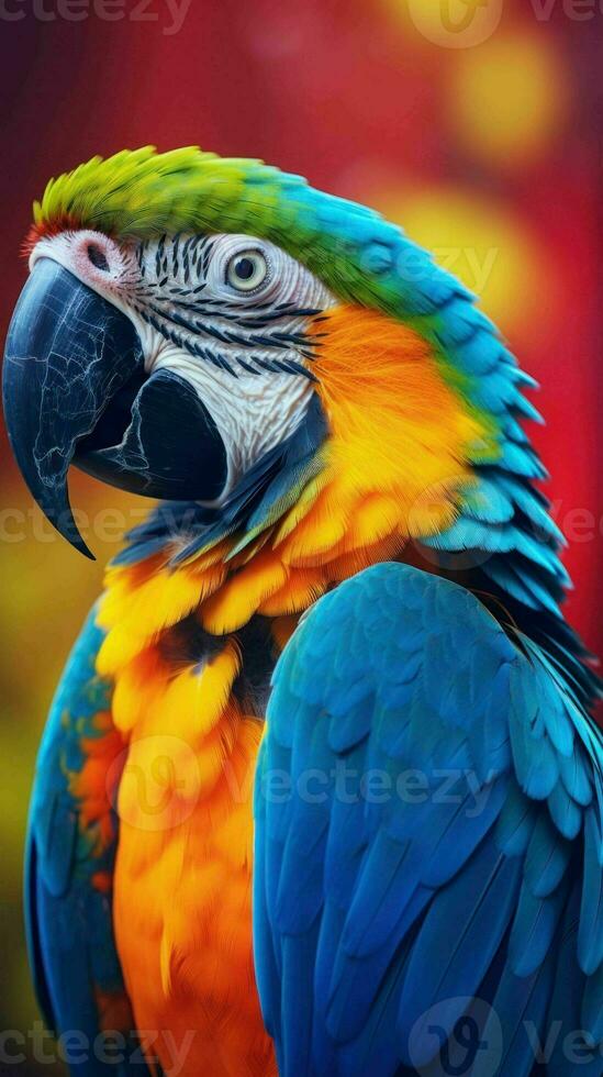 AI generated Bird from Brazil Forests photo
