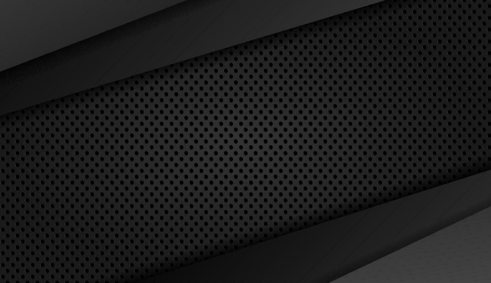 Abstract metal background. Tech dark design with  Vector background.