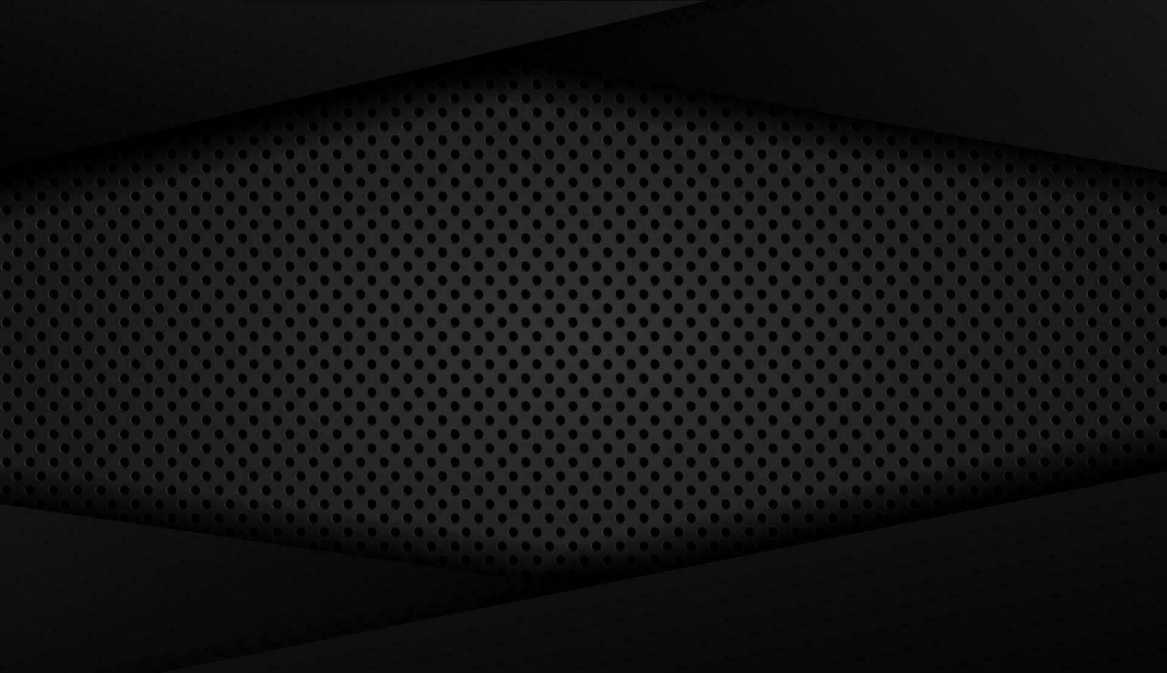 Abstract metal background. Tech dark design with  Vector background.