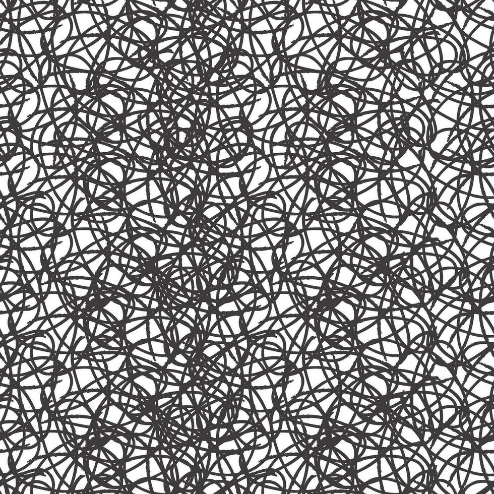 crosshatch circles scribbles pattern. Texture made in hand drawn pencil style. vector