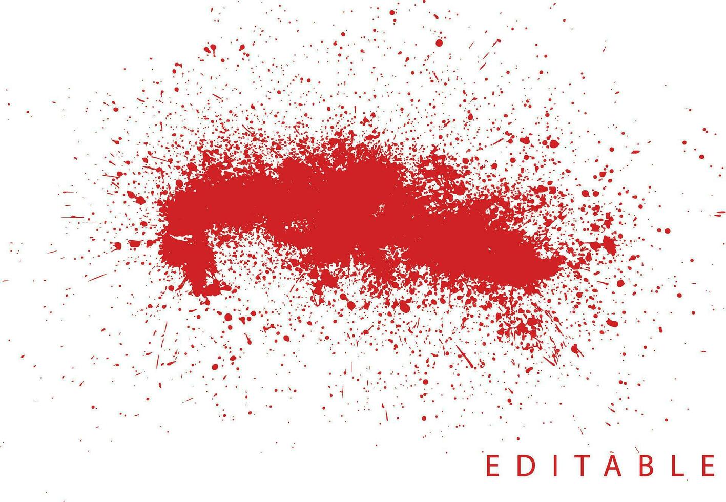 Blood spatter realistic vector