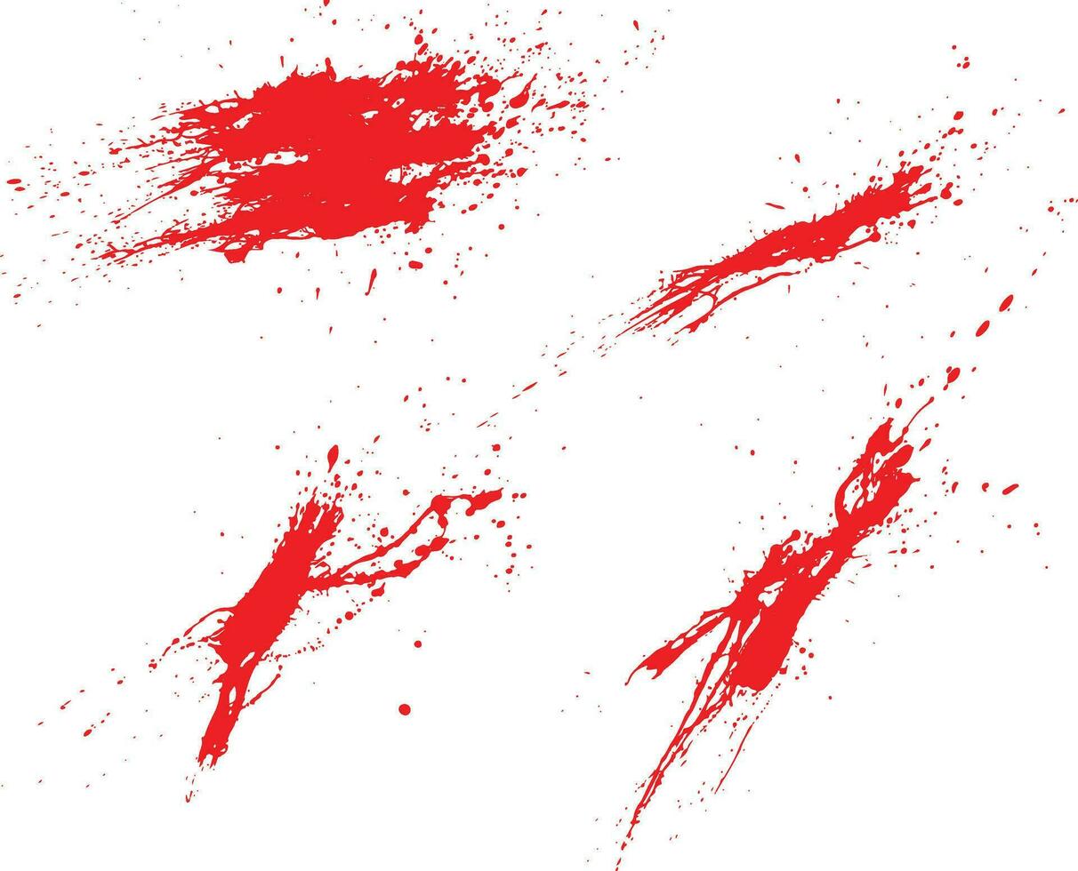 aislado sangre ilustración antecedentes conjunto vector