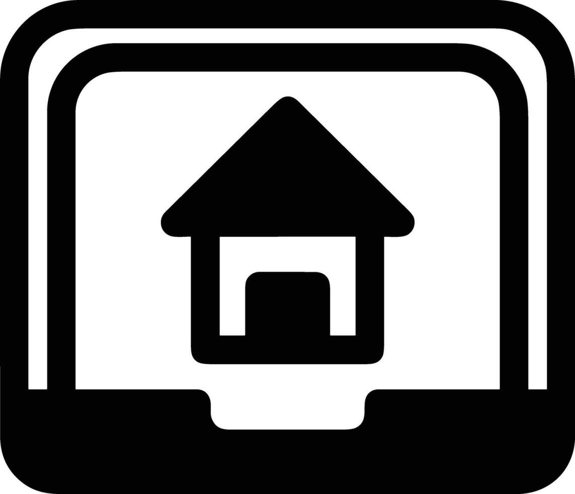 Home homepage icon symbol vector image. Illustration of the house real estate graphic property design image