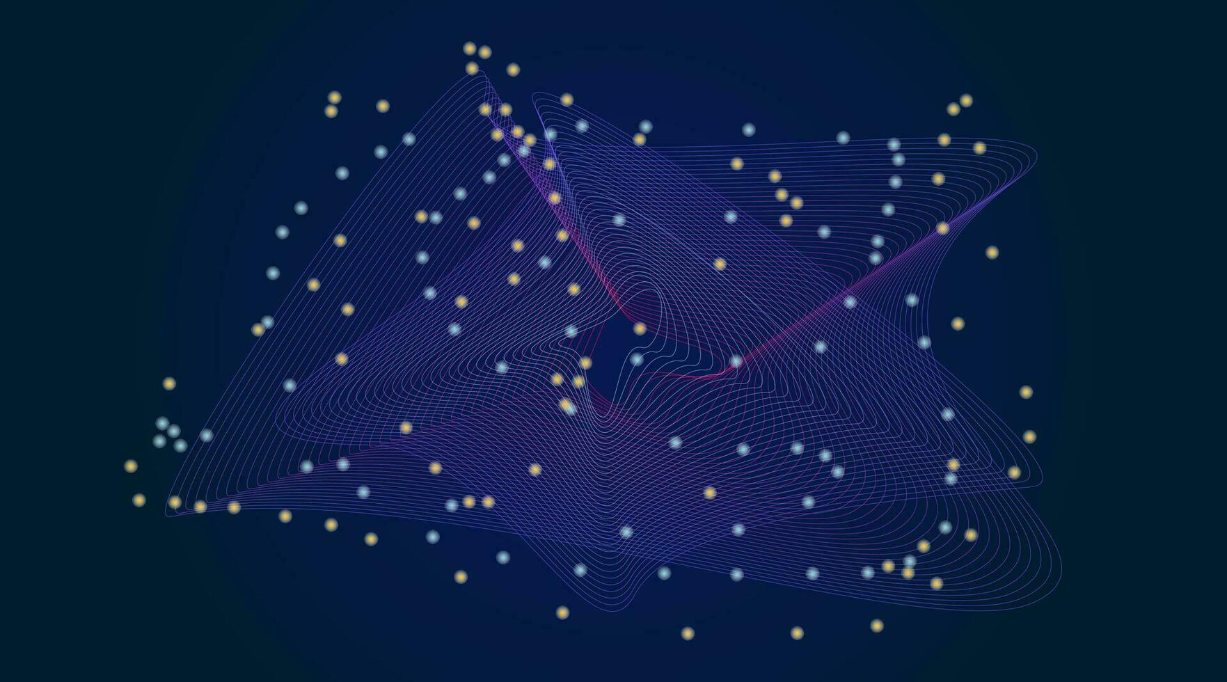 Space starry background for wallpaper, poster, flyer, business etc. vector