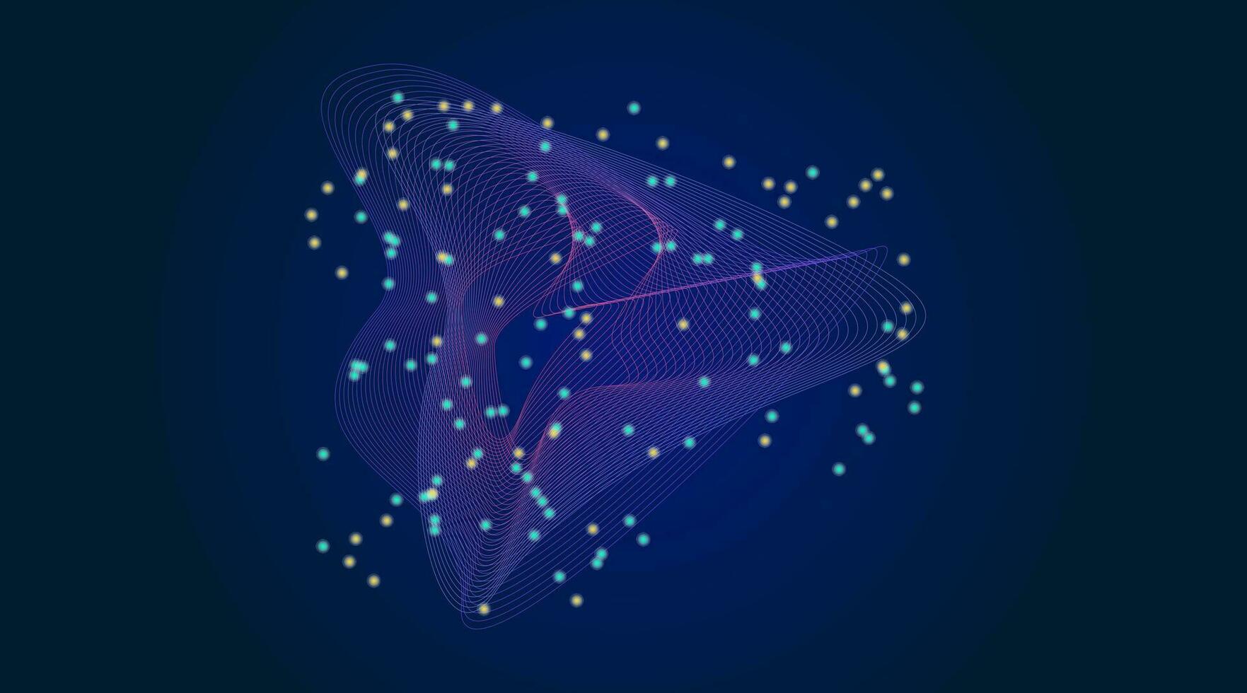 Space starry background for wallpaper, poster, flyer, business etc. vector