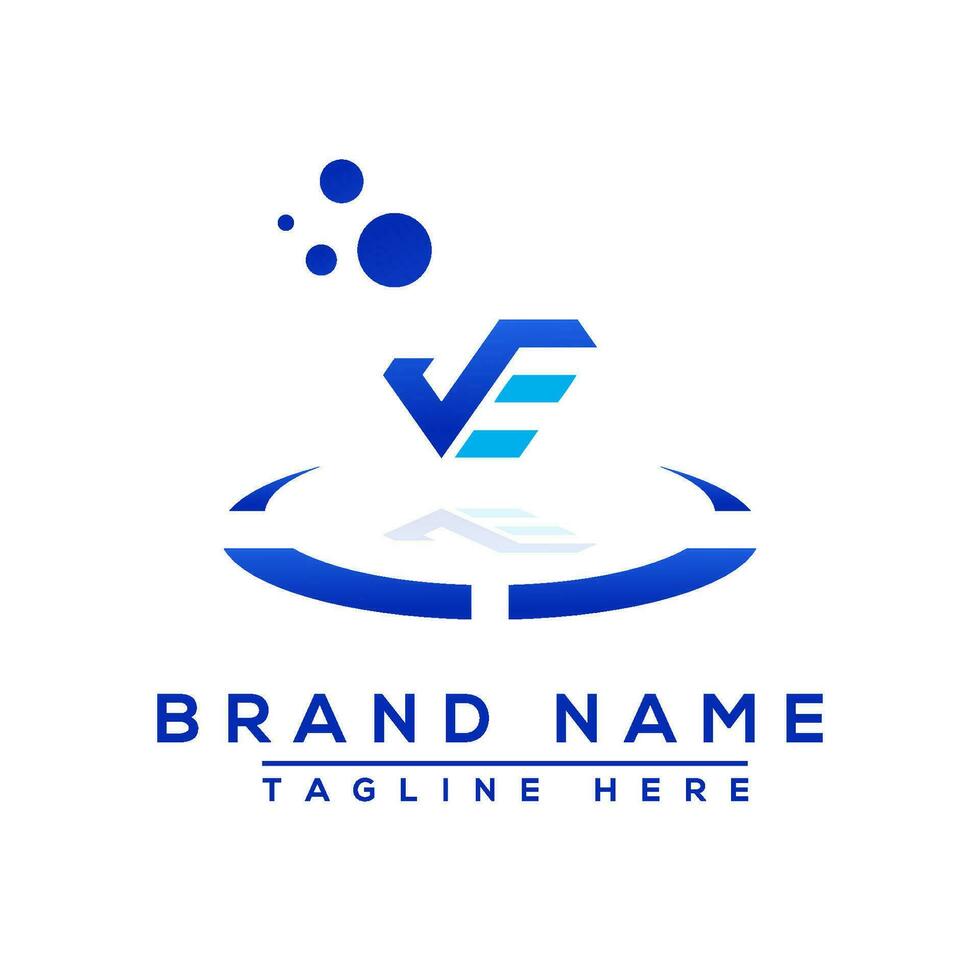 Letter JE blue Professional logo for all kinds of business vector