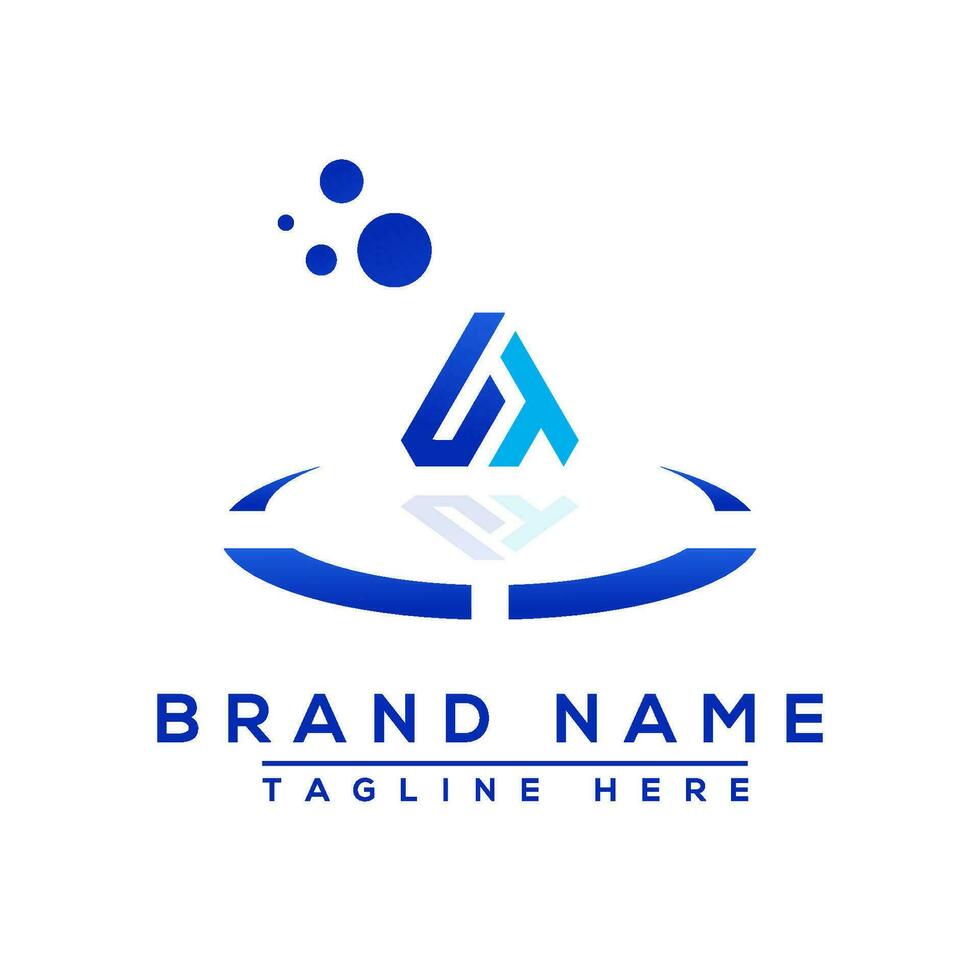 Letter HT blue Professional logo for all kinds of business vector