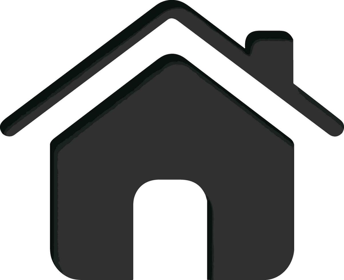 Home homepage icon symbol vector image. Illustration of the house real estate graphic property design image