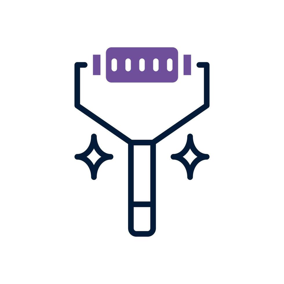 face roller icon. vector dual tone icon for your website, mobile, presentation, and logo design.